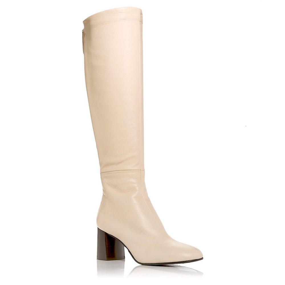 3.1 Phillip Lim Nadia High Block Heel Boots in Almond, Size 38.5, New in Box